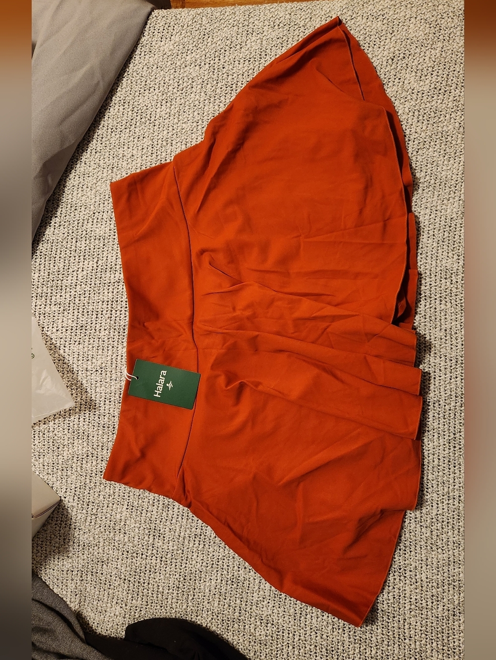 Halara Orange Skirt XL NWT